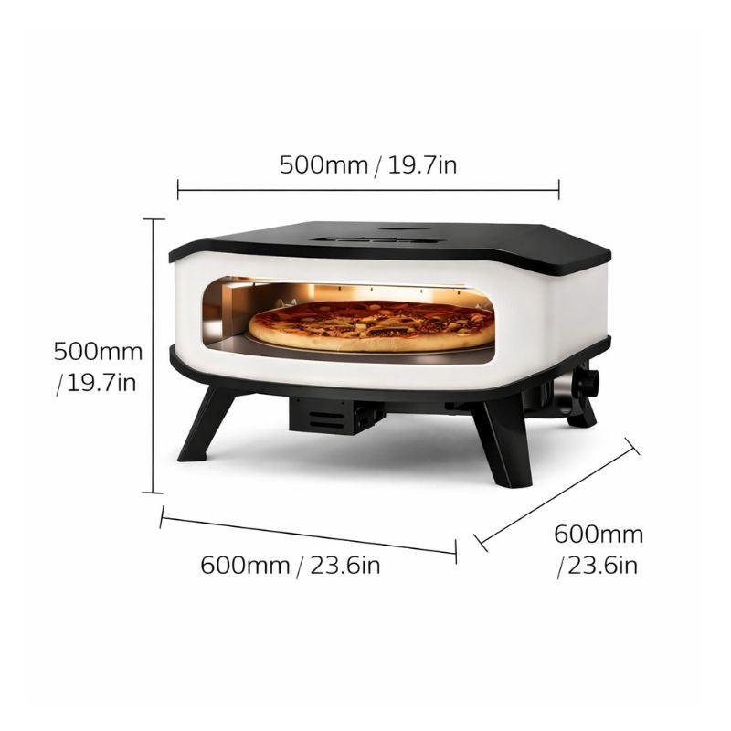 POP MACH 1 Gas Pizza Oven